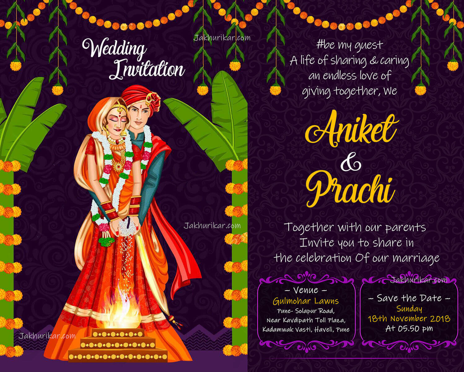  Wedding cards near me | digital wedding invitations 